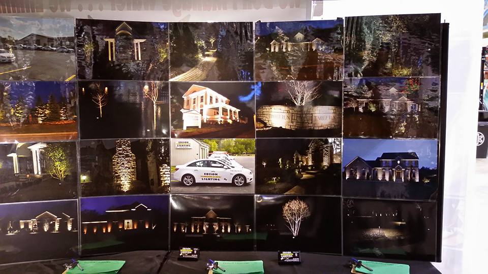 Edison photo gallery at their convention booth