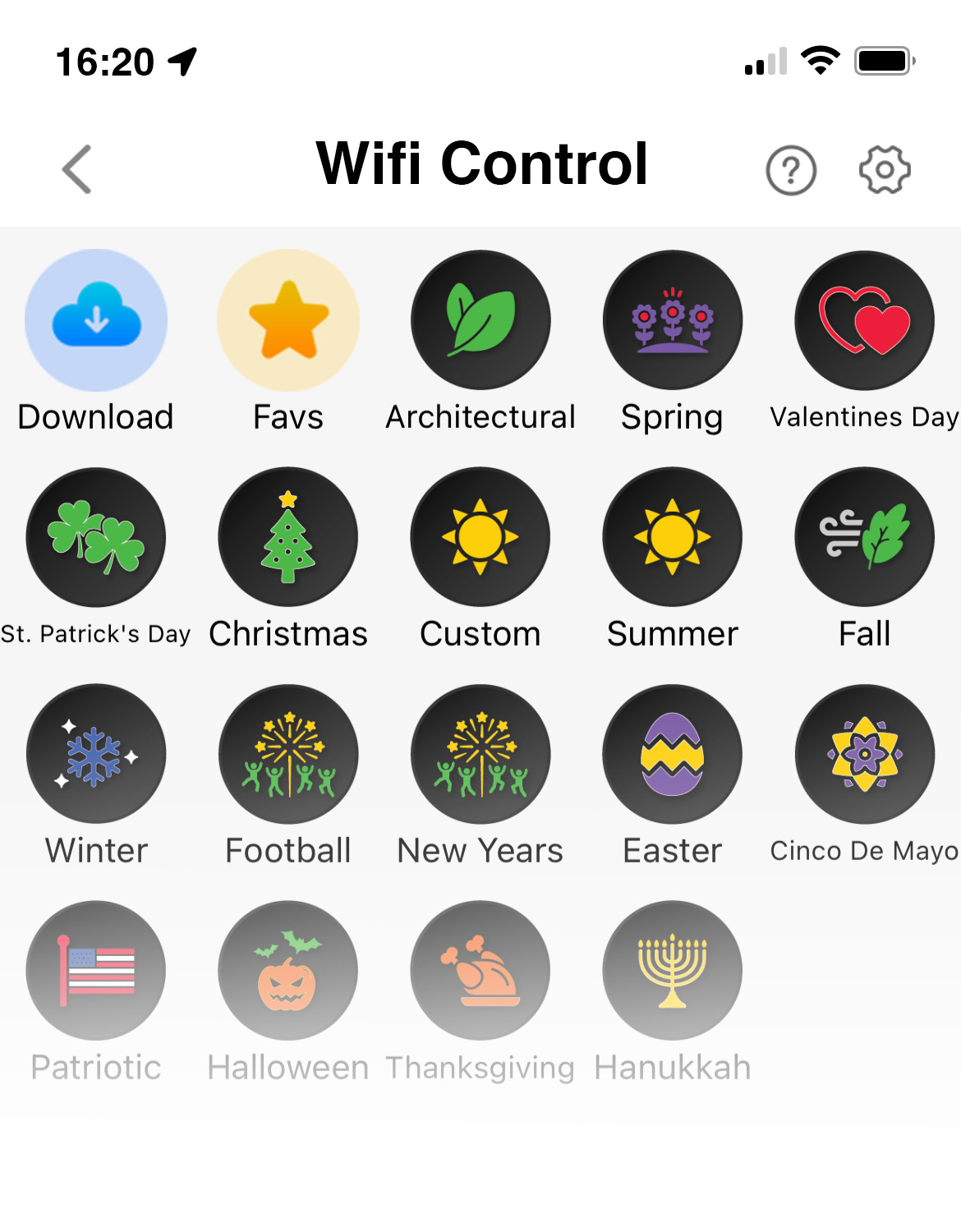 Edison Lighting iOS App