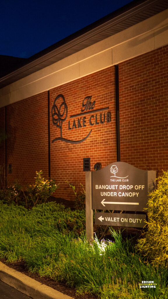 Commercial Outdoor Lighting at The Lake Club
